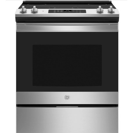 GE® 30" Slide-In Electric Range