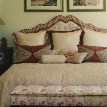 Bedroom Remodel with Garnet Toile