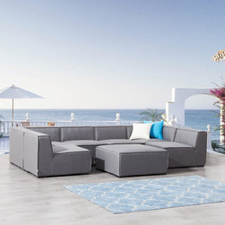 Lavita Furniture - TOFT Five Ways Outdoor Lounge System - Outdoor Lounges