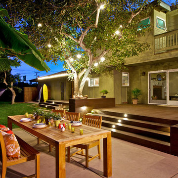 Surf style patio