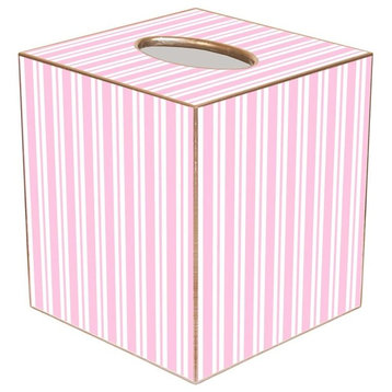 TB1121 - Pink Stripe Tissue Box Cover