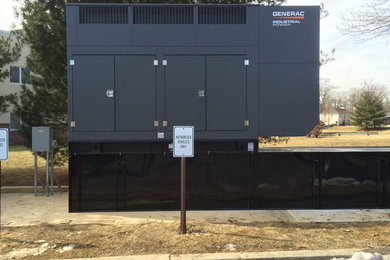 Industrial 350 kW Generator Installation