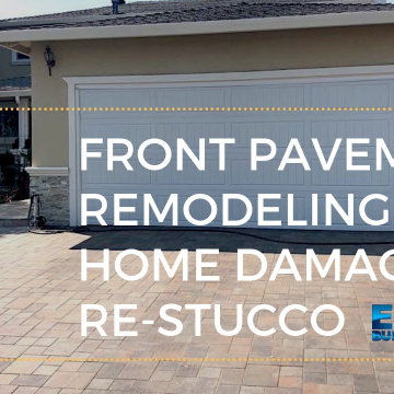 Home Reveal - Front Pavement Remodeling Video