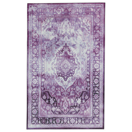 Prismatic Ketoa Area Rug, Purple, 8x10