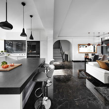 Houzz Tour: This Monochromatic Condo Shines With Elegance