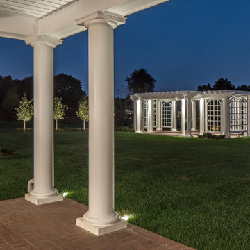 Pergola Landscape Lighting Omaha Nebraska
