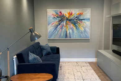 This is an example of a modern games room in London.