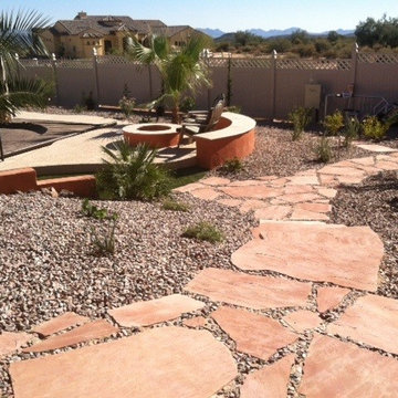 Backyard Landscape Installation