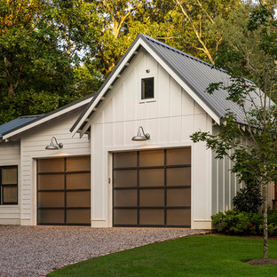 75 Beautiful Farmhouse Detached Garage Pictures Ideas Houzz