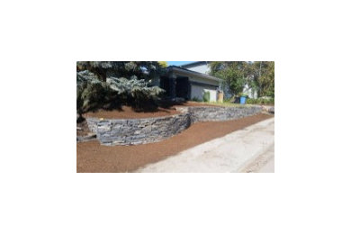 Design ideas for a landscaping in Calgary.