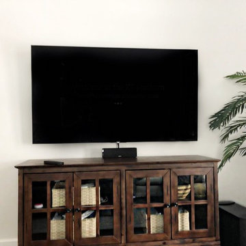 TV Wall Mount - Fireplace and Stikwood Installation