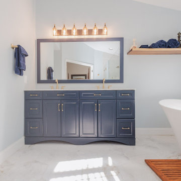 Urban Elegance Revived: Three-Story Townhome Transformation in Urbana, MD