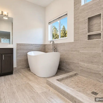Bathroom Water-Damage Renovation in Renton | Bezruchuk Inc