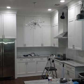 Cabinets to 10ft Ceiling. All Soft close hinges and guides