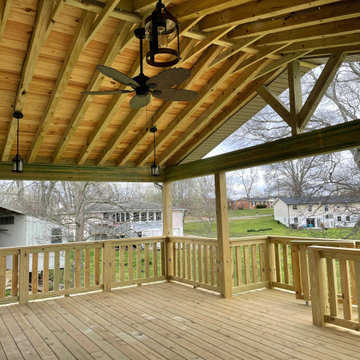 second story deck and cover