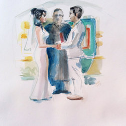 ORIGINAL WATER COLOR PORTRAITS - Paintings