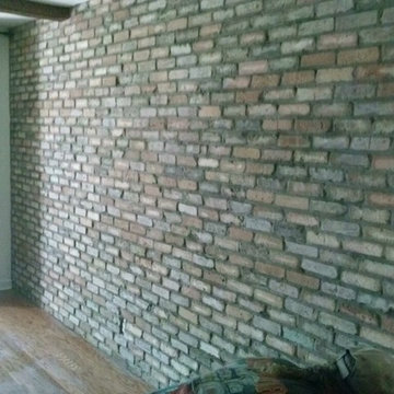 Old Chicago brick walls
