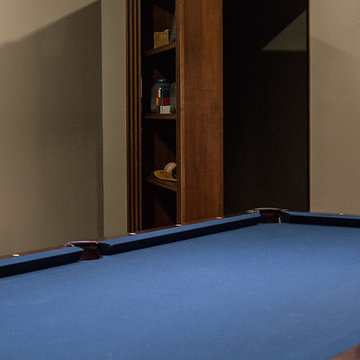Basement Bar/ Theater/ Pool table area