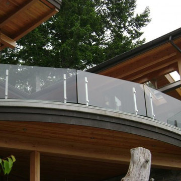 Exterior Glass Railings