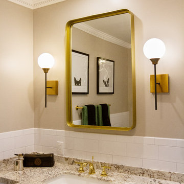 Mid-Century Meets Las Vegas Glam