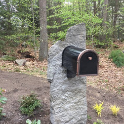 Hand Split Reclaimed Granite Post(s) Used in Landscapes - Products