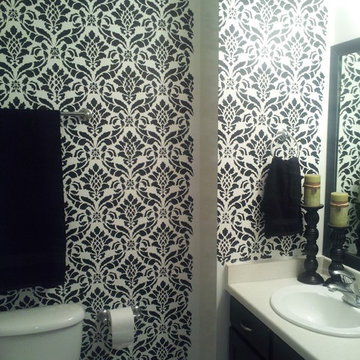 Classic Damask Stencil Projects