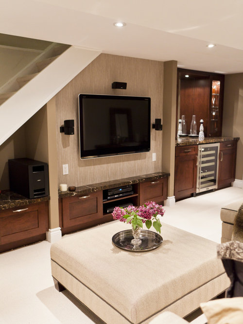 Basement Tv Room Ideas, Pictures, Remodel and Decor
