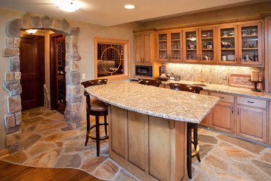 Elegant basement photo in Minneapolis