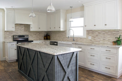 Inspiration for a country kitchen remodel in Other