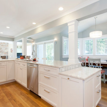 The Island and Banquette Seating