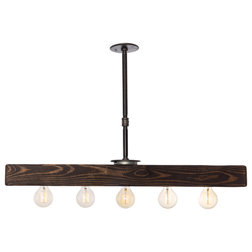 Industrial Kitchen Island Lighting by West Ninth Vintage