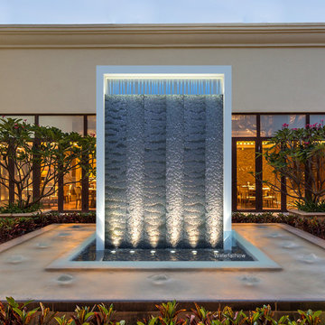 Custom Waterfalls Waterwalls Fountains Reflecting Pools Bubblers Water Features
