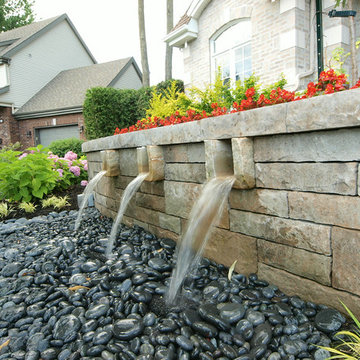 Chic landscape transformation