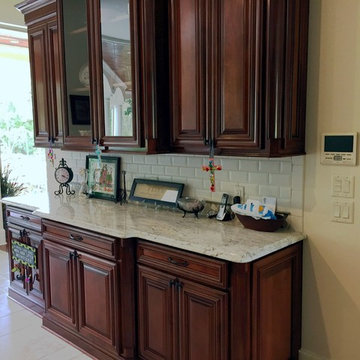LCD Screen in Kitchen