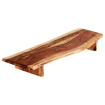 Nama Teak Wood Serving Boards, 24in Riser