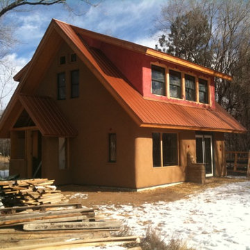 North Boulder Adobe strawbale hybrid