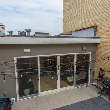 Two Level Condo Renovation with Roof Deck