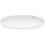 Access Lighting - ModPLUS, Round LED Motion Sensor Flush Mount, White Finish, White Acrylic - Features: