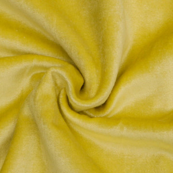 Yellow Cotton Velvet Fabric By The Yard, 2 Yards For Curtain, Dress Wholesale