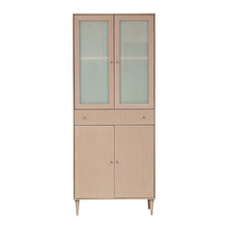 Midcentury Modern Glass Armoire - Armoires And Wardrobes