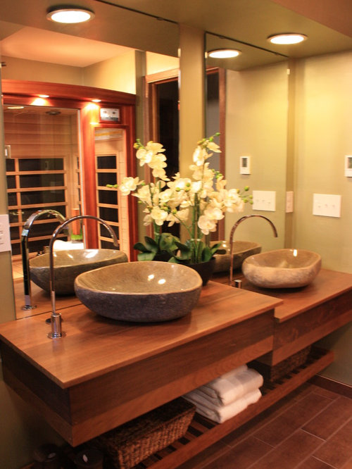 Stone Sink Bathroom Ideas, Pictures, Remodel and Decor