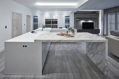 Contemporary kitchen in Other.