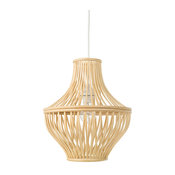 Bellona Bamboo Jar Pendant Lamp, Natural