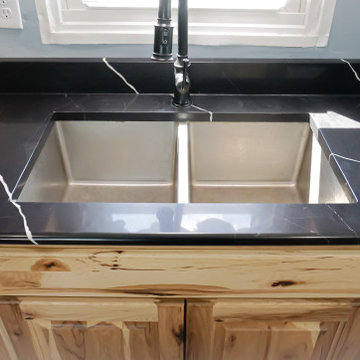 Bailey's Cabinets and Wellborn Forest create a "Judson" door style!