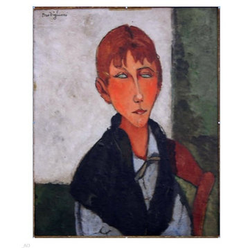 Amedeo Modigliani La Patronne, 20"x25" Wall Decal Print