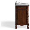 Wallingford Bathroom Vanity, Brown, 36", Single Sink, Freestanding