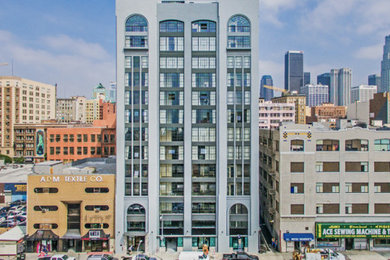 Example of a trendy home design design in Los Angeles
