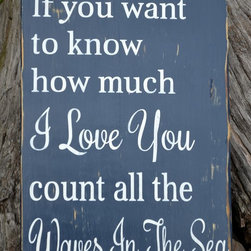 Handcrafted Beach House Decor Signs - Products