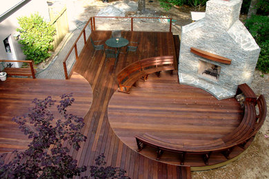 Deck - contemporary deck idea in Wilmington