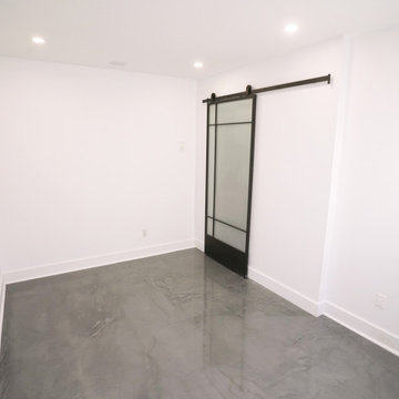Basement Home Office Renovation